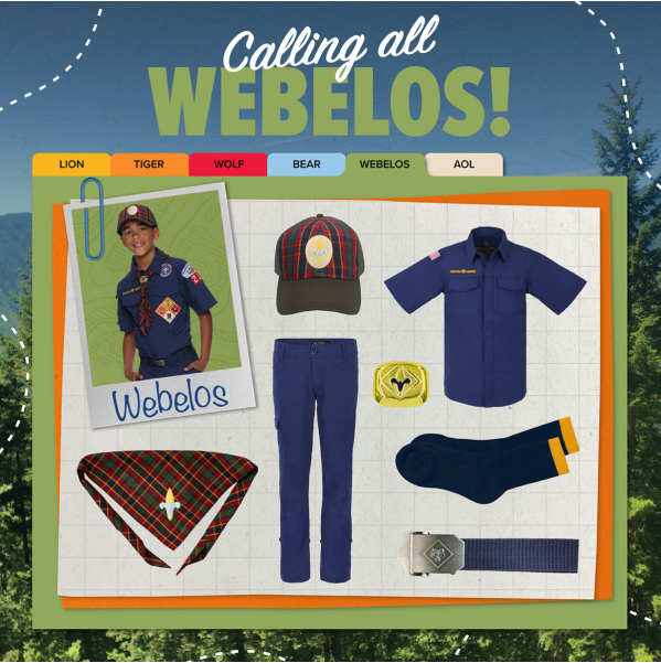 webelos uniform image